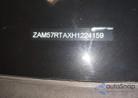 2017 Maserati Ghibli S Q4 z USA, uszkodzony, nr VIN ZAM57RTAXH1224159